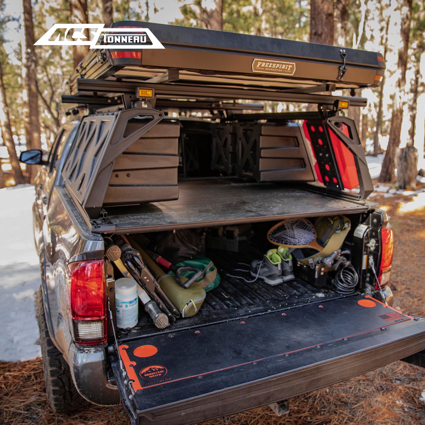 ACS FORGED TONNEAU - RAILS ONLY - RAM